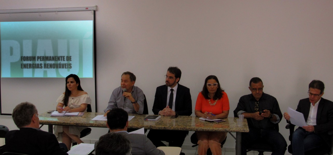 Reunião preparatória para a criação do Forum Permanente do Piauí de Energia